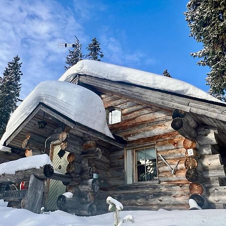 Lapland Log Chalet Cabin Ukko-Kelo Luosto Villa Exterior photo